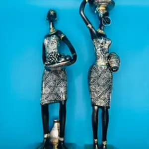 African Lady statue