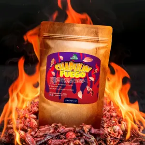 El Mexicanito:Chapulines Fuego 4oz Originally Oaxaca Mexico Takis Flavor Seasoning