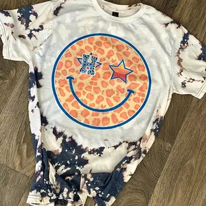 Astros Retro Smiley Bleached