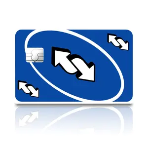 Uno Reverse Blue Credit Card & Debit Card Skin