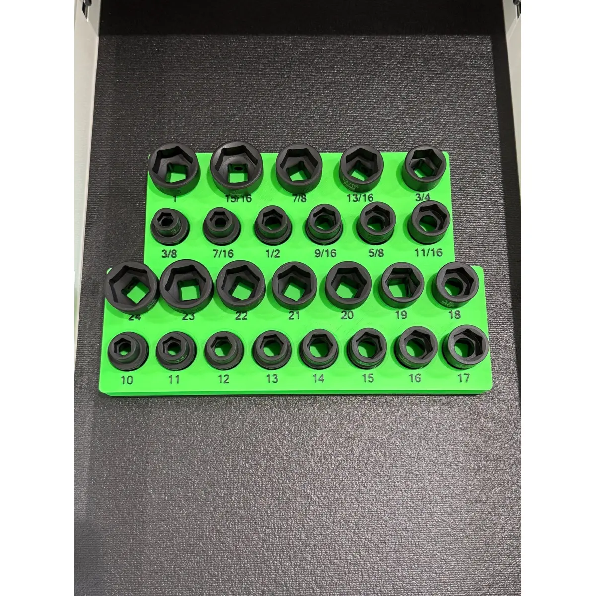 Harbor Freight Quinn 1/2&Quot; Low Profile Impact Socket Organization Bin