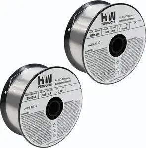 ER5356 .035" x 1-LB Aluminum MIG Welding Wire made in Canada (2-Pack)