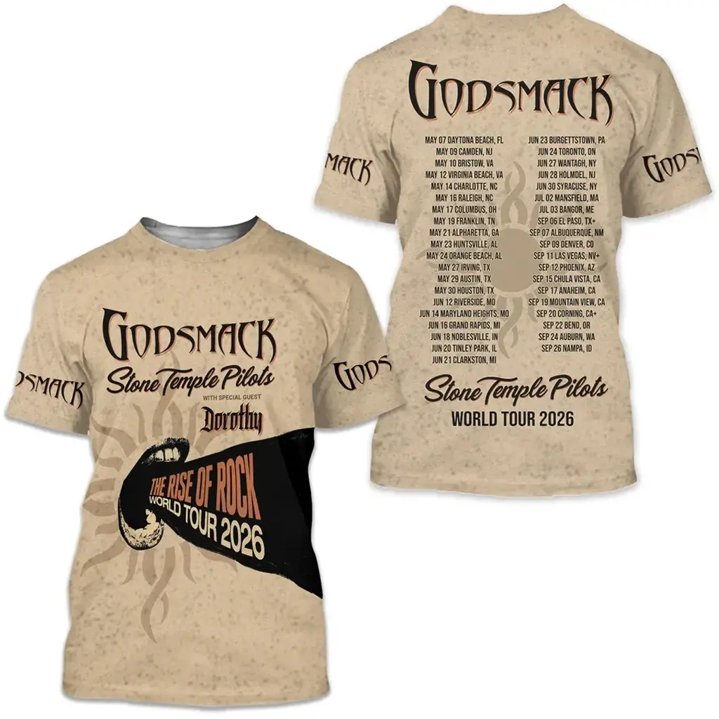 Godsmack Hard Rock 3D All Over Print Shirt For Heavy Music Fans HY1954