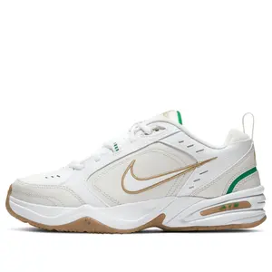 Nike Air Monarch IV 'White Lucky Green Gold' 415445-103 Nike Air Monarch IV 'White Lucky Green Gold' 415445-103