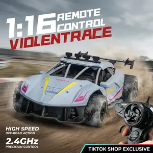 1:16 High Speed RC Drift Racing Car, 2.4GHz Remote Control Off-Road Car for Kids