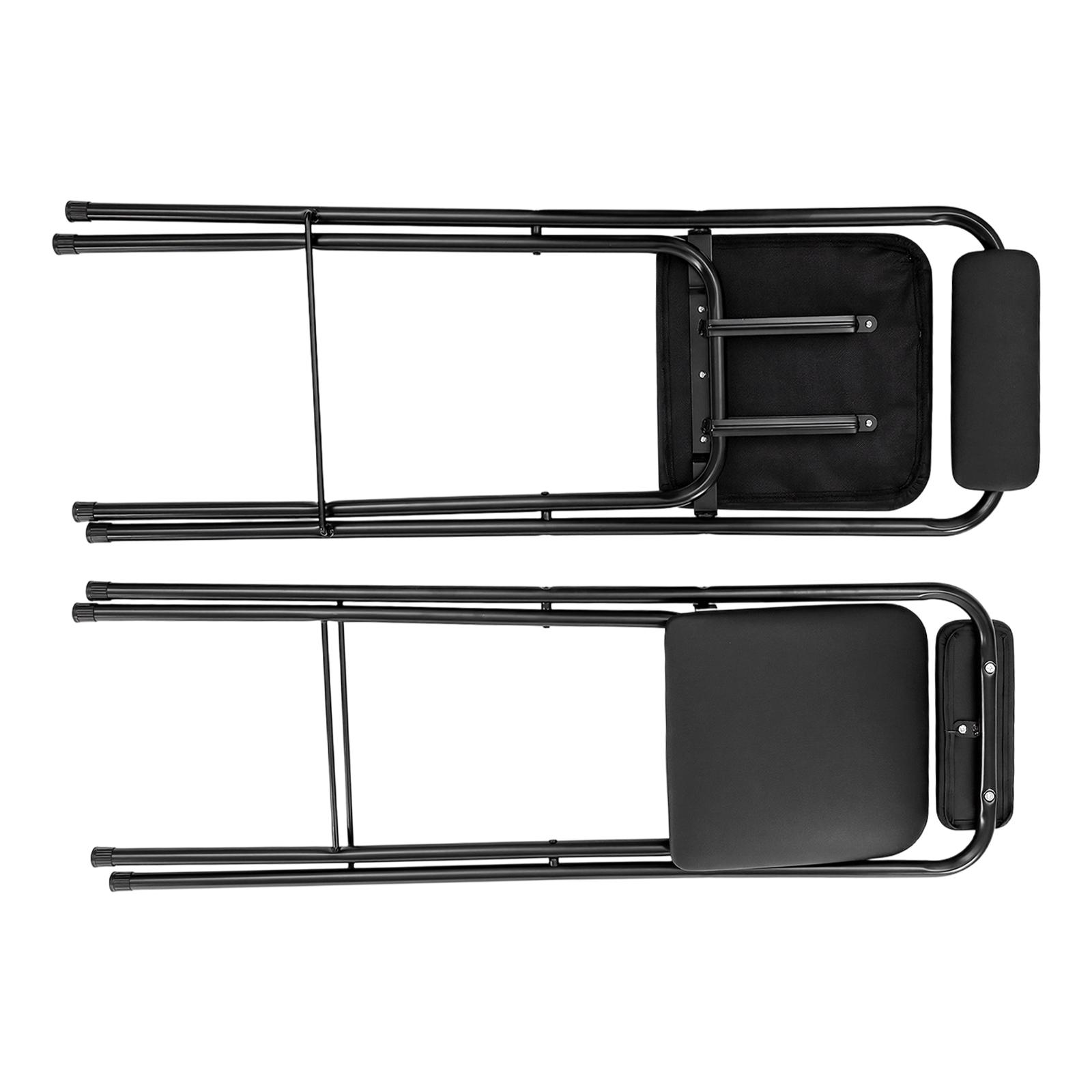 2-Pack Foldable Bar Stools with PU Cushioned Seat & Backrest, Heavy Duty 275 lbs Capacity Space-Saving Counter Chair, Electrostatic Coated Carbon Steel Frame for Home Bar Kitchen Pub Bistro, No Assembly Required 2-Pack Foldable Bar Stools with PU Cushioned Seat & Backrest, Heavy Duty 275 lbs Capacity Space-Saving Counter Chair, Electrostatic Coated Carbon Steel Frame for Home Bar Kitchen Pub Bistro, No Assembly Required