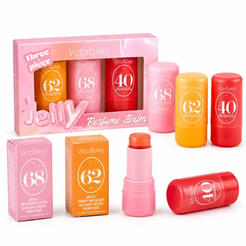 Sohochic Portable Number-Coded Solid Perfume Balm Gift Set, Compact Long-Lasting Mild Scent Travel-Friendly Fragrance Kit, Perfume Balm Fragrance Sets for Daily Wear, Birthday Gifts