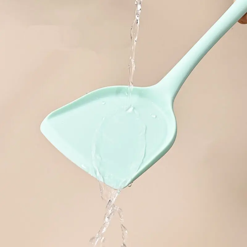 1pc Heat Resistant Silicone Wok Spatula for Non-Stick Cooking, Perfect for Frying, Flipping, and Turning Benefits: