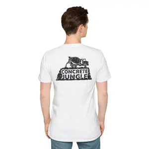 Concrete Jungle T-Shirt | Cement Mixer Construction Graphic