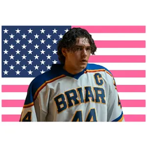 Garrett Graham Off Campus Hockey Flag, College Romance Room Decor Tapestry