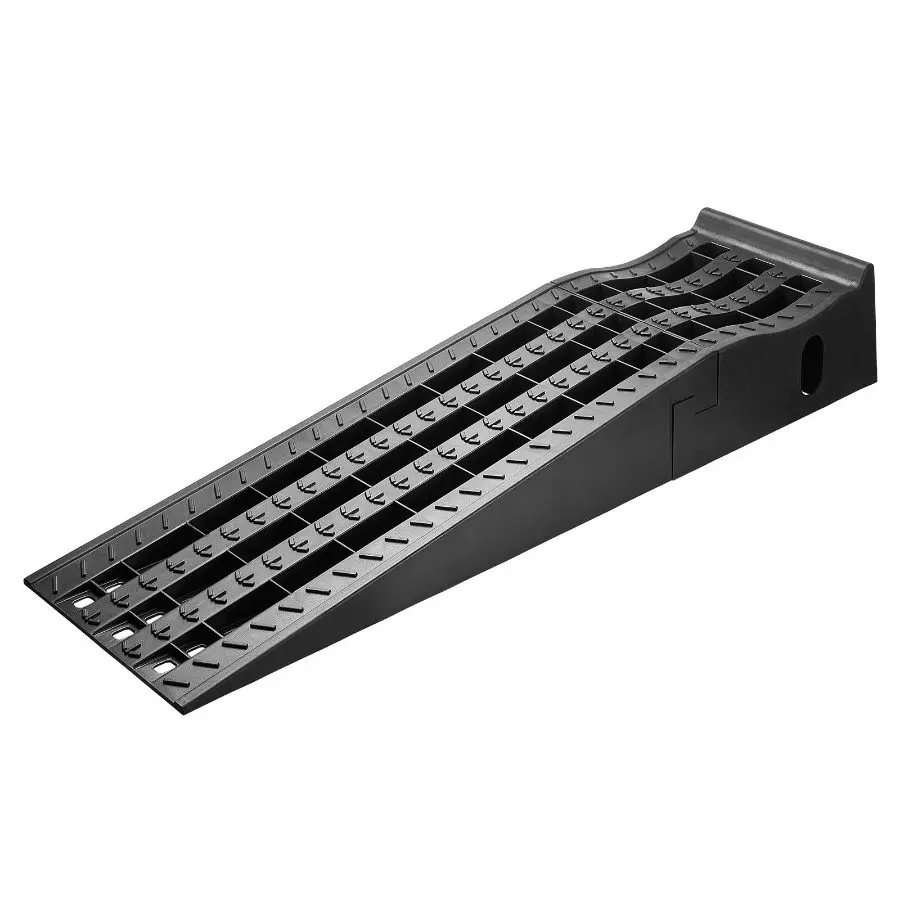 VEVOR Heavy Duty Car Ramps, 2 PCS, 13000 lbs GVW Capacity, 6.3 in Lift Height, Portable High Profile, Black for Trucks & SUVs Home Garage Maintenance & Oil Changes