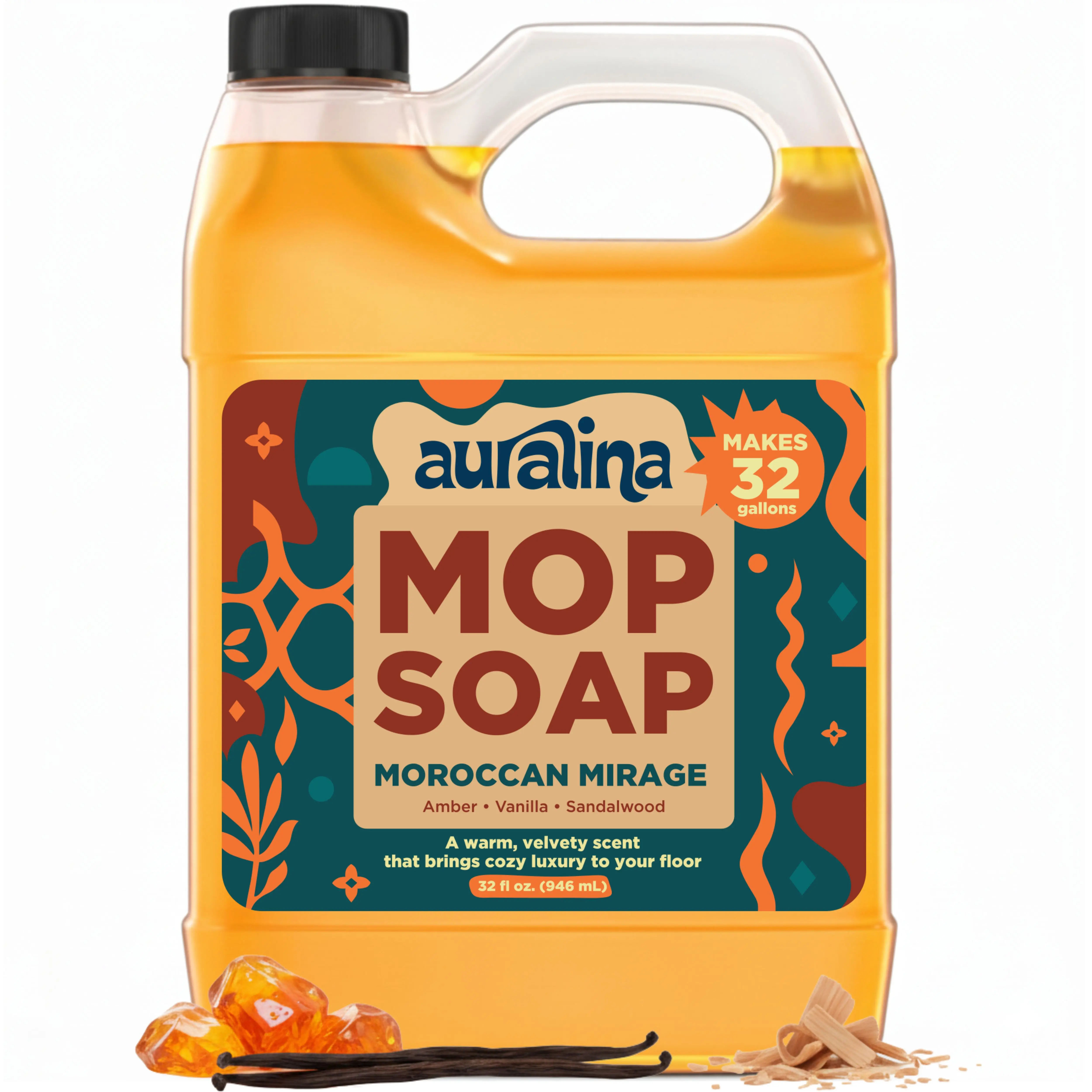 Mop Soap Highly Scented Moroccan Mirage Concentrated 32 oz.
