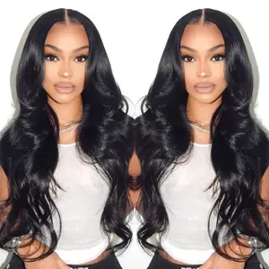 Beautyforever Bye Bye Knots Wig 7x5 Pre Cut Lace Body Wave Put on and Go Human Hair Wigs with Invisible Knots and Pre-Plucked Hairline