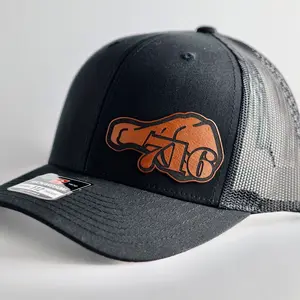 716 Buffalo Wing Leather Patch Baseball Cap