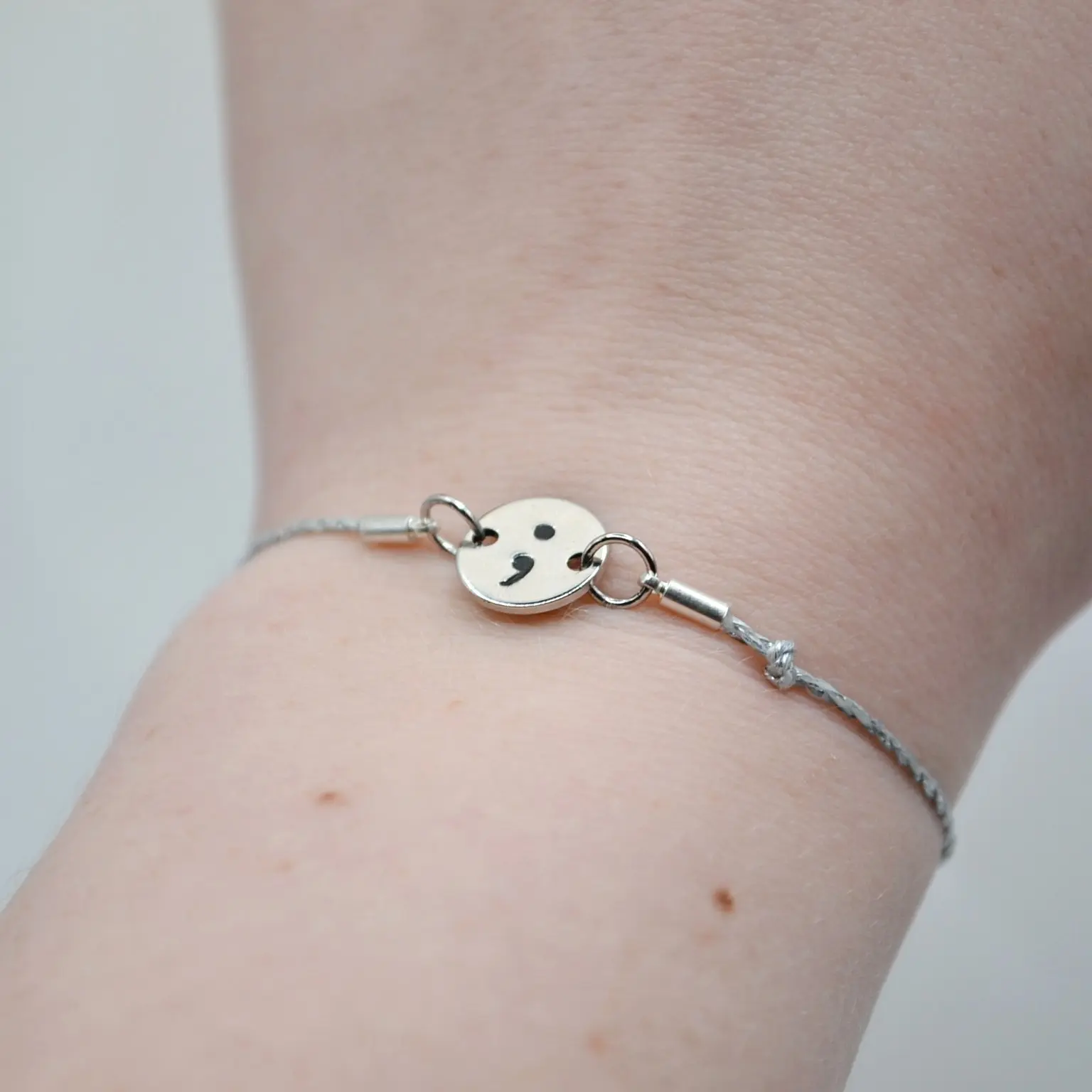 Mi & Jo Gentle Reminder Semicolon Bracelet
