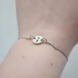 Mi & Jo Gentle Reminder Semicolon Bracelet