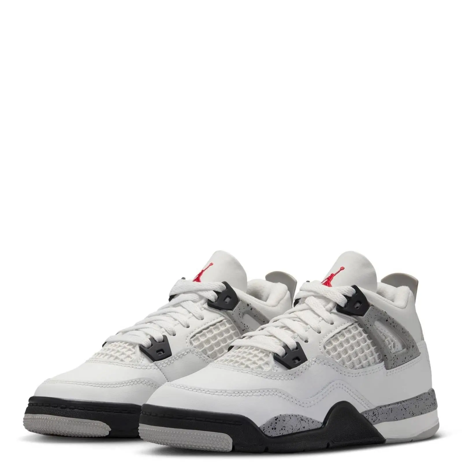 Jordan 4 Retro White Cement (2025) (PS) IB4388-100 & TD IB4387-100 New, NON-ADULT!!!! Sneaker Shoe Sneakers Shoes