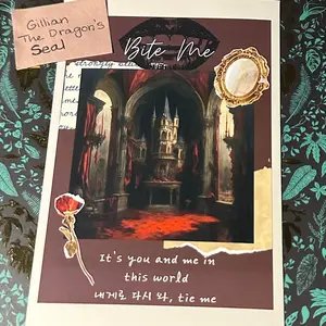 Enhypen Bite Me mini aesthetic poster