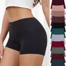 11-Piece Women's One-Piece Ice Silk Seamless Underpants, No-Roll Mid-Waist Naked Feel Slim Panties