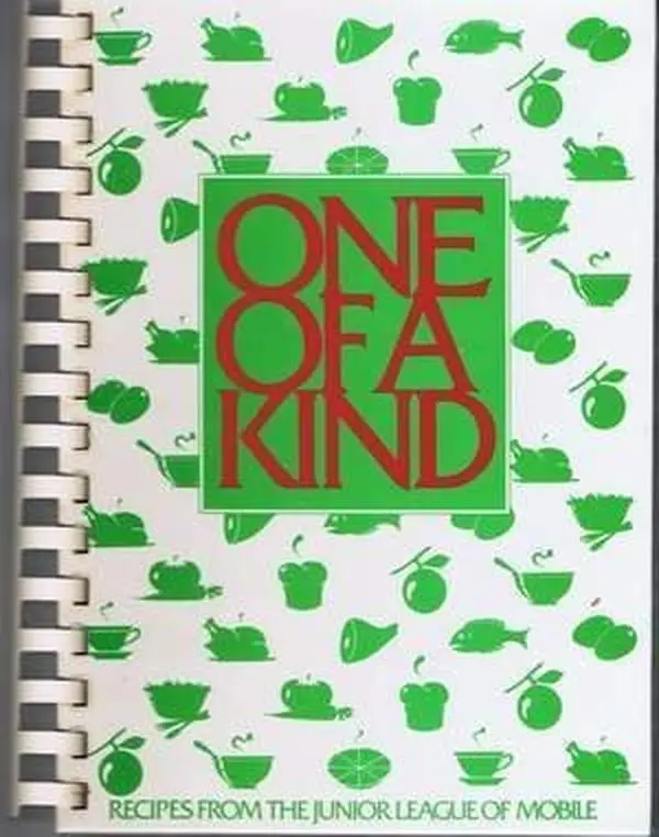 USED Book - One of a Kind: Recipes from the Junior League of Mobile by AL Junior League of Mobile (Plastic Comb) - english