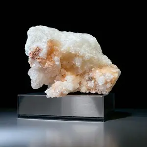 Orange Cave Calcite Mineral Specimen, Aragonite Cluster