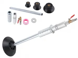 Upgraded Pneumatic Car Dent Puller Kit with Slide Hammer & 3 Sizes Suction Cups, Auto Body Dent Repair Tool, Multi-Function Manual Tool Accessory