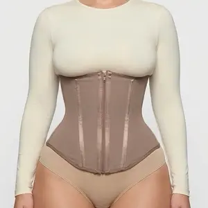 Elás Hourglass Corset Waist Trainer- Cocoa