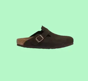 men’s Minimalist Soft Footbed Clogs – Mule Sandals with Cork Sole, Comfortable Slip-On Casual Footwear