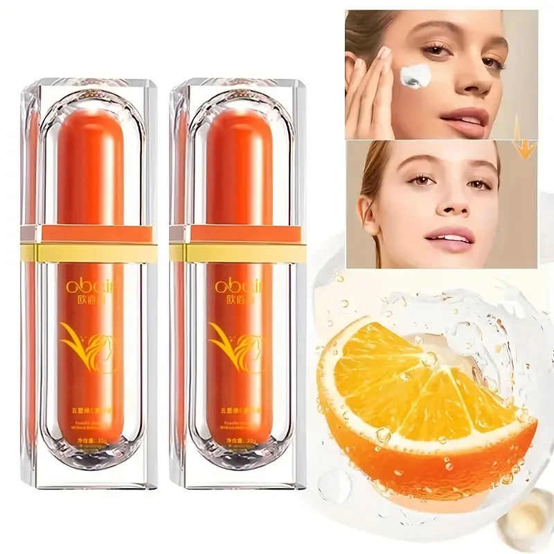 Buy one get one Quintuple Vitamin C BB Cream - Moisturizes Skin, Acts as a Primer, Hydrating Cream, Concealer, and Makeup Base. One Bottle Equals Four, Suitable for All Skin Types