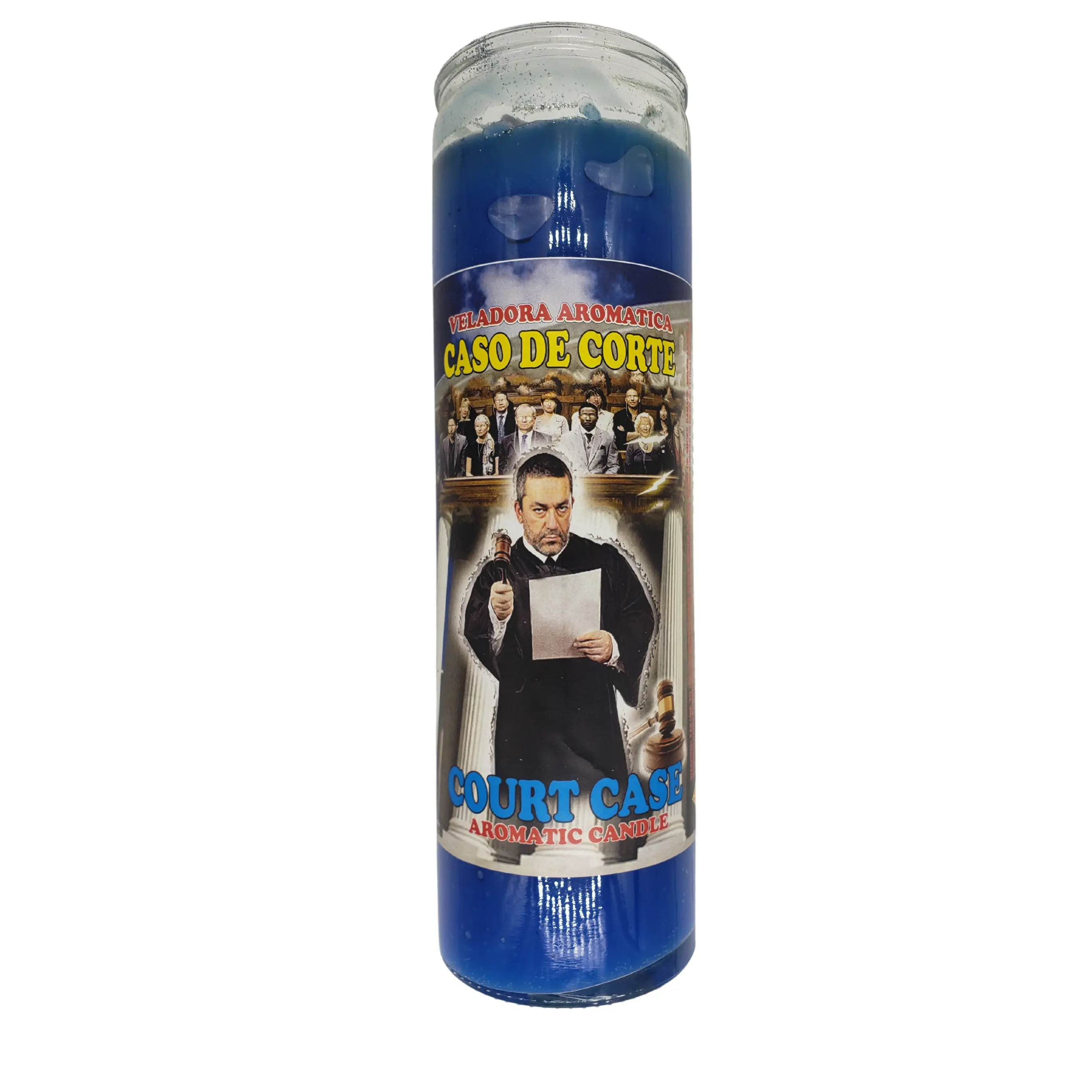 Caso de Corte 7 Day Prayer Candle – Court Case Veladora Caso de Corte 7 Day Prayer Candle – Court Case Veladora