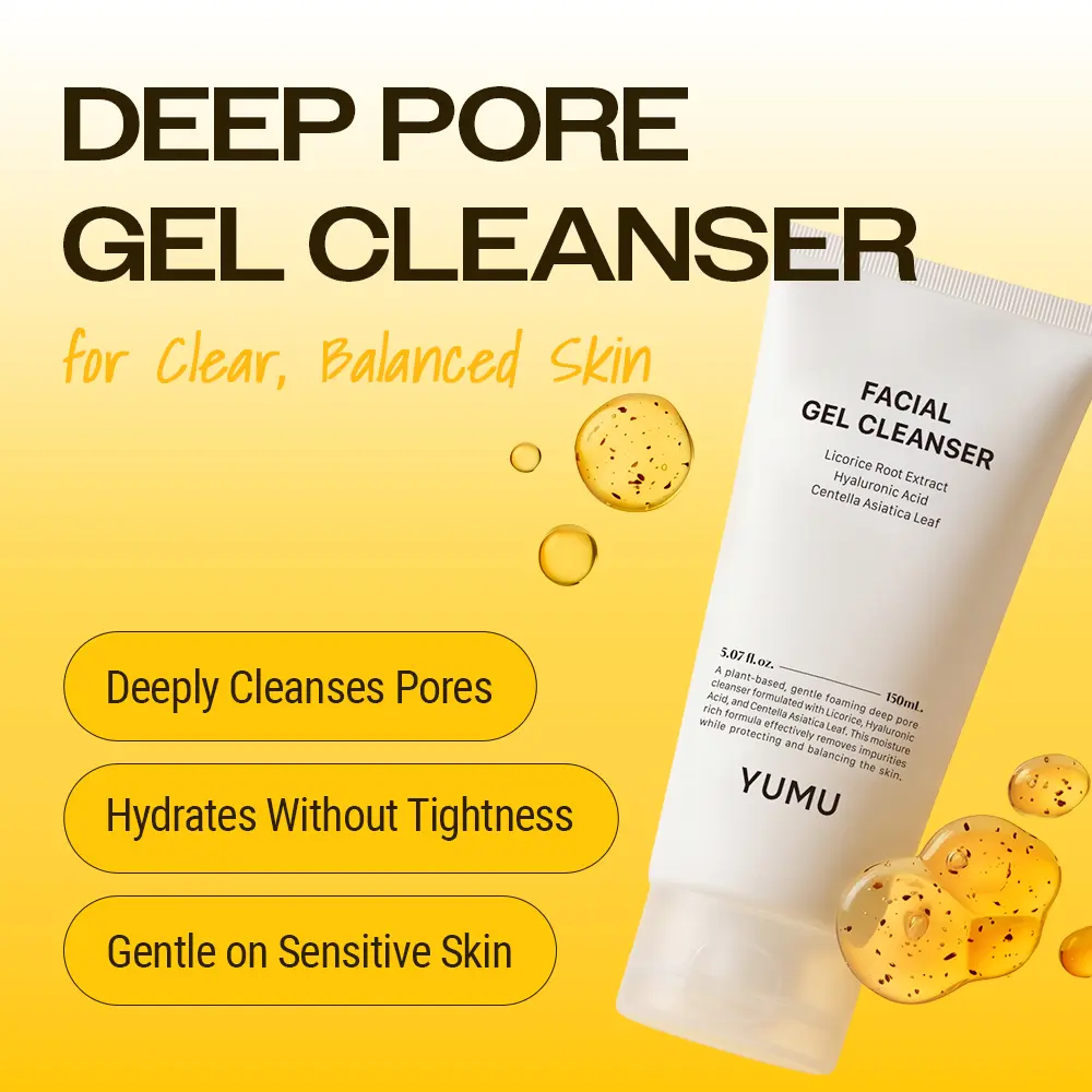 YUMU Licorice Deep Pore Facial Cleanser (150ml/5.07 fl.oz