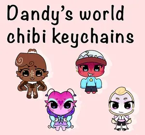Dandys World Rare Chibi Acrylic Keychain