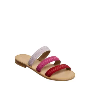 Jack Rogers Amelia Sandal Pink/Red  162201SA01-699 Women's