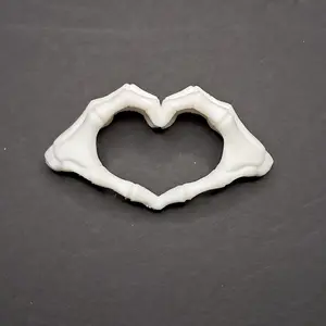 3D Printed Bone Heart Decoration