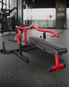 Chest Press Machine with Independent Arms, 1050LB Capacity Bench Press for Home Gym, Adjustable Flat/Incline/Decline Weight Bench for Chest, Shoulder & Ab Workouts