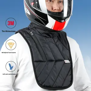 Windproof Scarf for Motorcycle Riding - 3M Thinsulate Thermal Fleece Neck Gaiter - Cold-Proof Chest Velvet Outdoor Sports Skiing Warm Neck Cover