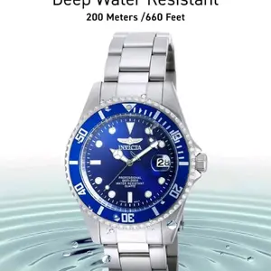 Invicta Pro Diver Coin Edge Men's Watch 37.5mm Deep Water Resistant 200 Meters 660 Feet