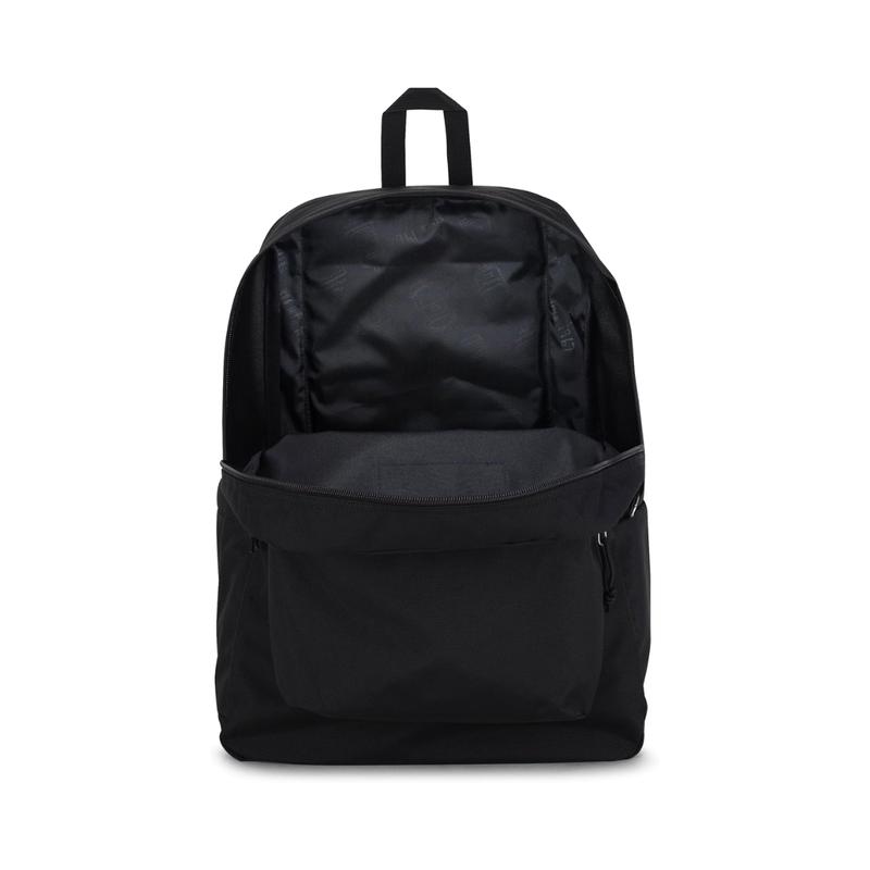 JanSport SuperBreak One Backpacks - Durable, Lightweight Bookbag with 1 Main Compartment, Front Utility Pocket with Built-in Organizer - Premium Backpack, Black