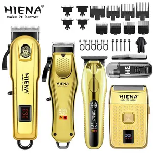12-Piece All-in-One Grooming Kit｜Cordless Multifunctional Hair Clipper, Shaver & Nose Trimmer with 12 Guide Combs, USB Fast Charge. Complete Home Care Set
