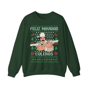 Beto El Mero León del Corrido Quintanilla Ugly Christmas Sweater / T-shirt, Christmas/Navidad, Full Color , Full Size, Full Colors, For Men, For Women