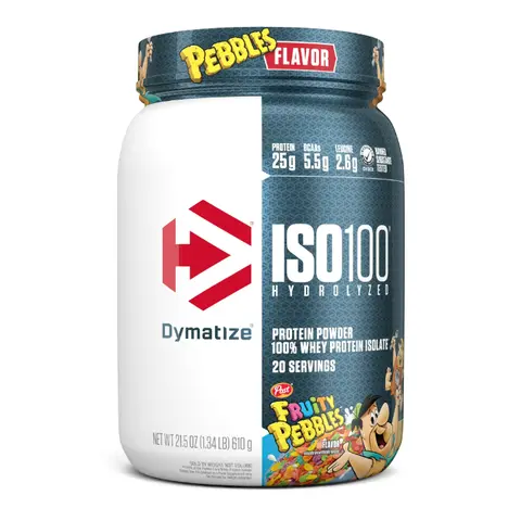 Dymatize ISO100 Hydrolyzed Isolate Whey  Protein Powder- 20 Servings (The servings are based on weight, not the canister size)