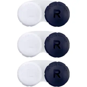 Contact Lens Case for Travel, Daliy Use-Black