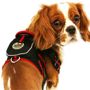 Pet Life  'Pocket Bark' Reflective Adjustable Fashion Pet Dog Harness w Hook-and-Loop Pouch and Dual Harness Rings
