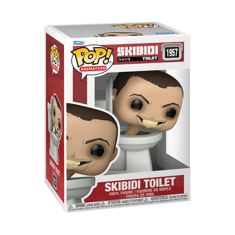 Funko POP: Skibidi Toilet - Skibidi Toilet w/ vRare Pop Protector Included
