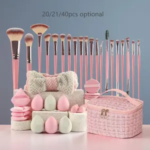 Aesthetic Pink Coquette Makeup Tool Kit - TikTok Viral Beauty Essentials