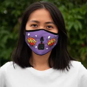 The Player One WTF Im Using A Fitted Fask Mask - Purple