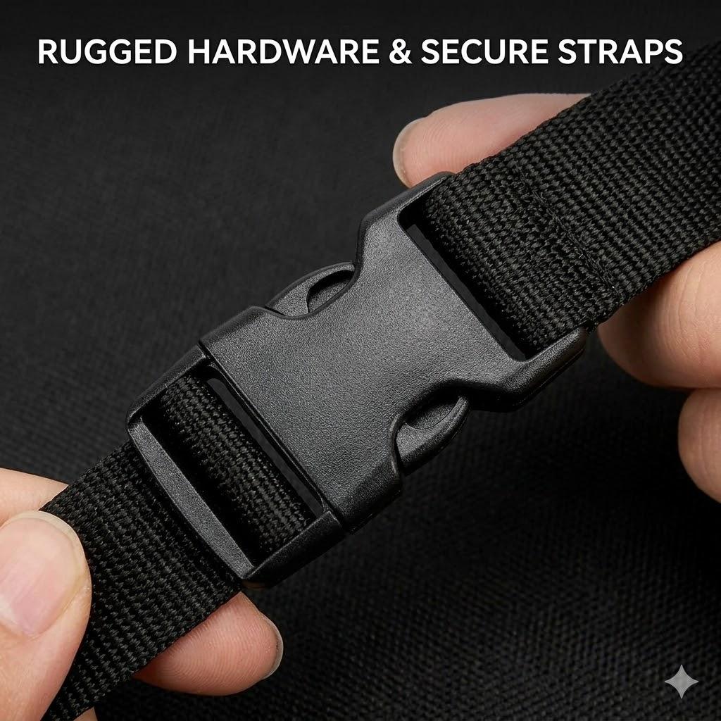 Heavy Duty Portable Folding Stool, Supports Up to 300 lbs, Sturdy Mini Camping Chair for Adults, Ultralight Collapsible Fishing Seat, Compact Outdoor Bench for Gardening & BBQ