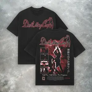 Vintage Devil May Cry Tee Y2K Retro Game Shirt