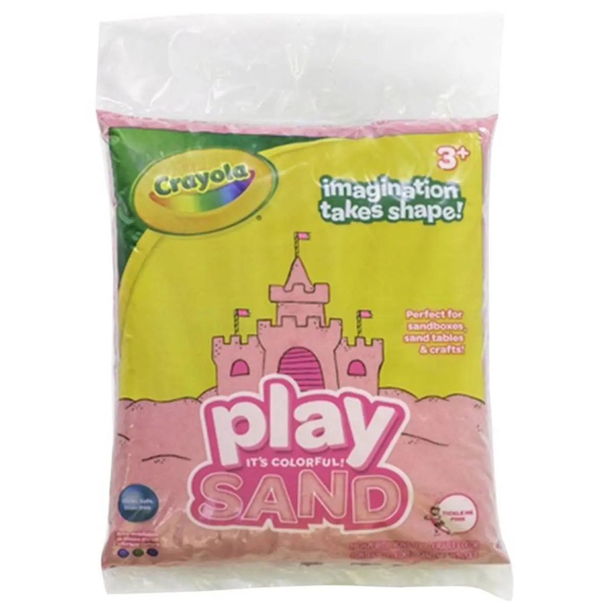 212 MAIN Pink Dried Crafting Sand (Model 7006207) - 20 lbs Colorful Sand for Kids’ Play, DIY & Pottery Projects