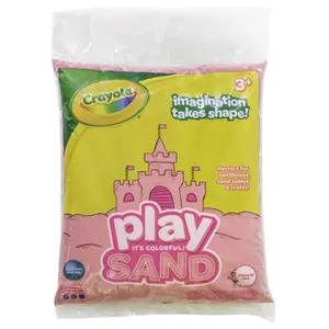 Crayola 7006207 20 lbs Pink Dried Play Sand